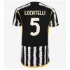 Juventus Manuel Locatelli #5 Hemmatröja Dam 2023-24 Korta ärmar